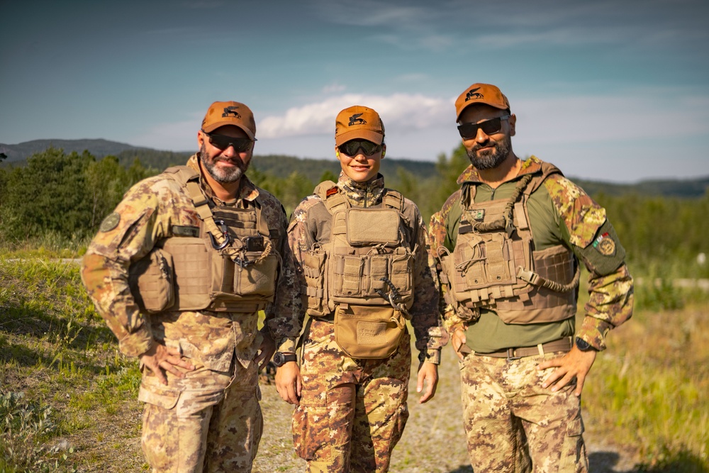 26th MEU(SOC) and San Marco Marine Brigade Master Marksmanship in Norway