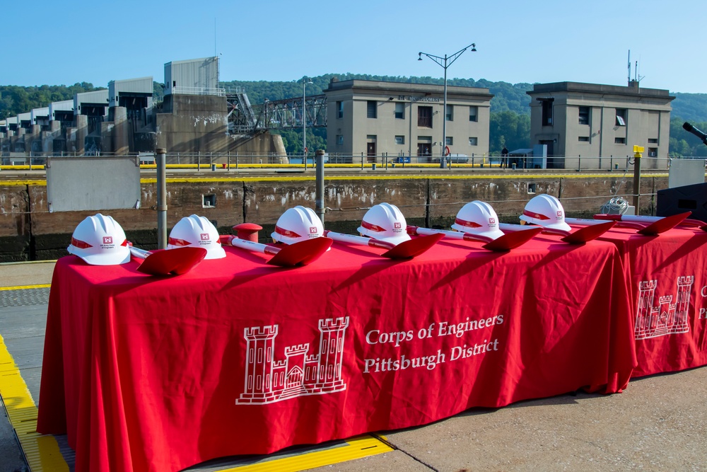 Pittsburgh District breaks ground to update aging navigation system, giving new life to oldest locks on Ohio River