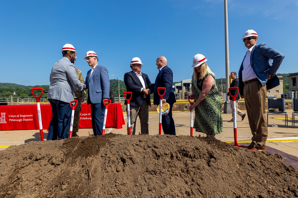 Pittsburgh District breaks ground to update aging navigation system, giving new life to oldest locks on Ohio River