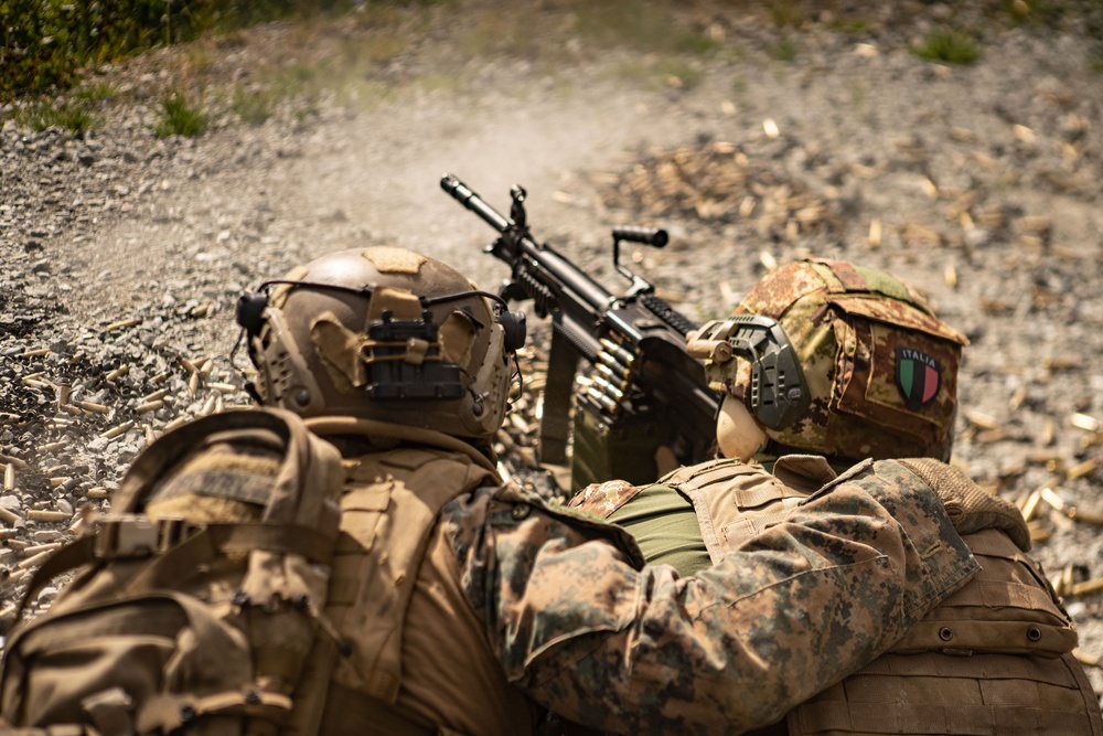 26th MEU(SOC) and San Marco Brigade: Dynamic Integration in Live Fire Training