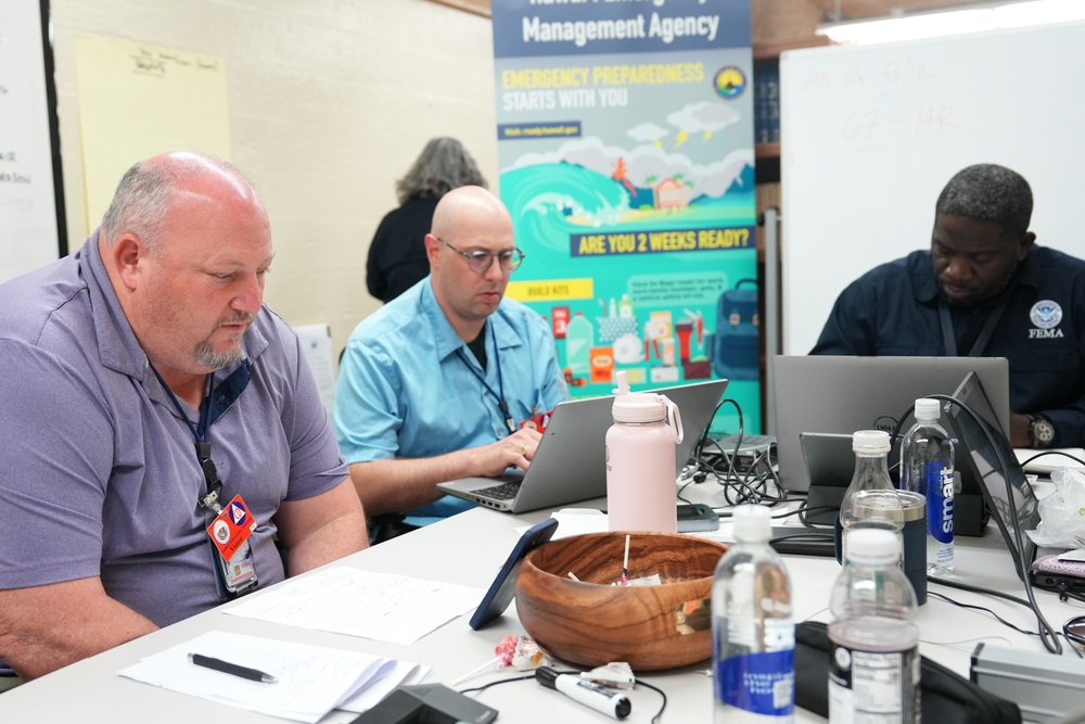 FEMA Staff Discuss Planning for Hawaii Wildfires with State Partners