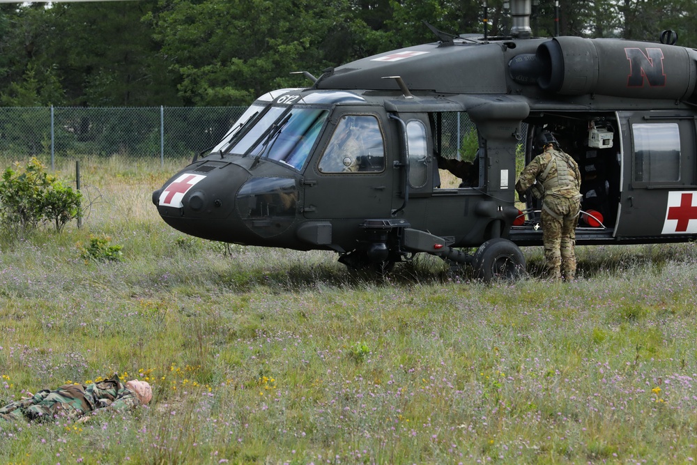 Marine Personnel Retrieval and Processing Company, out of Smyrna, Georgia Conduct Joint Training exercise during Northern Strike 2023