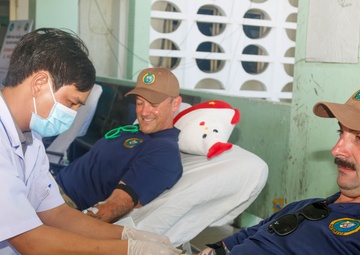 Pacific Partnership 2023: Humanitarian Assistance/Disaster Relief Team Donate Blood