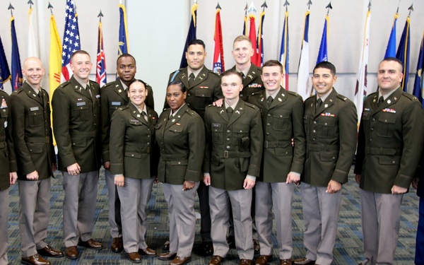 Georgia Army National Guard’s OCS Program Commissions 12 Lieutenants