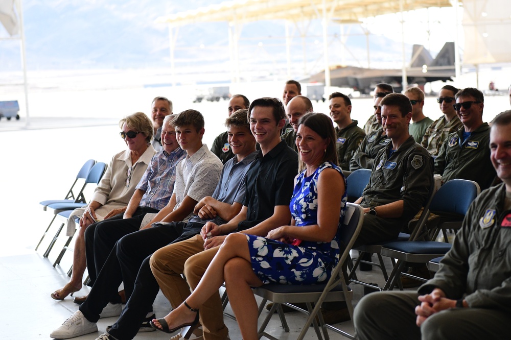 460th Test &amp; Evaluation Squadron Reactivation and Assumption of Command