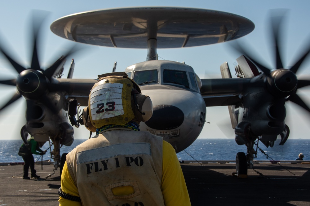 USS Ronald Reagan (CVN 76) conducts flight operations