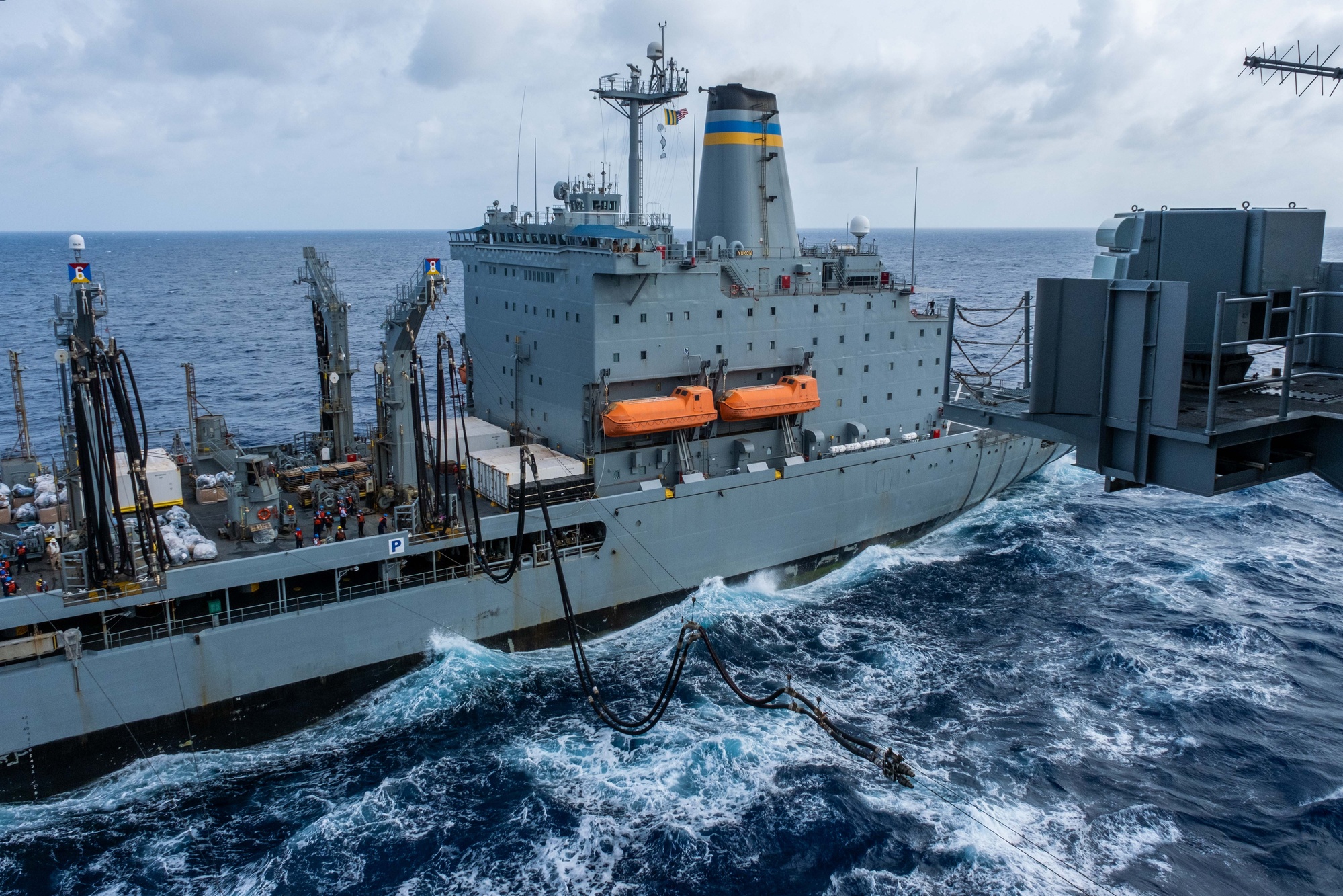 DVIDS - Images - USS Ronald Reagan (CVN 76) conducts replenishment