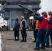 USS Ronald Reagan (CVN 76) conducts replenishment-at-sea with USNS Yukon (T-AO 202) and USNS Carl Brashear (T-AKE 7)
