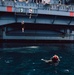 USS George Washington Conducts Swim Call