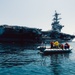 USS George Washington Conducts Swim Call