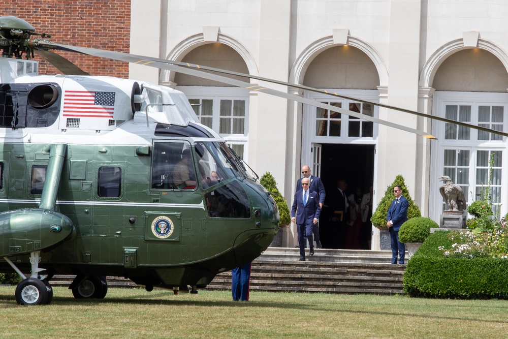 3rd Combat Aviation Brigade Supports U.S. President Joe Biden