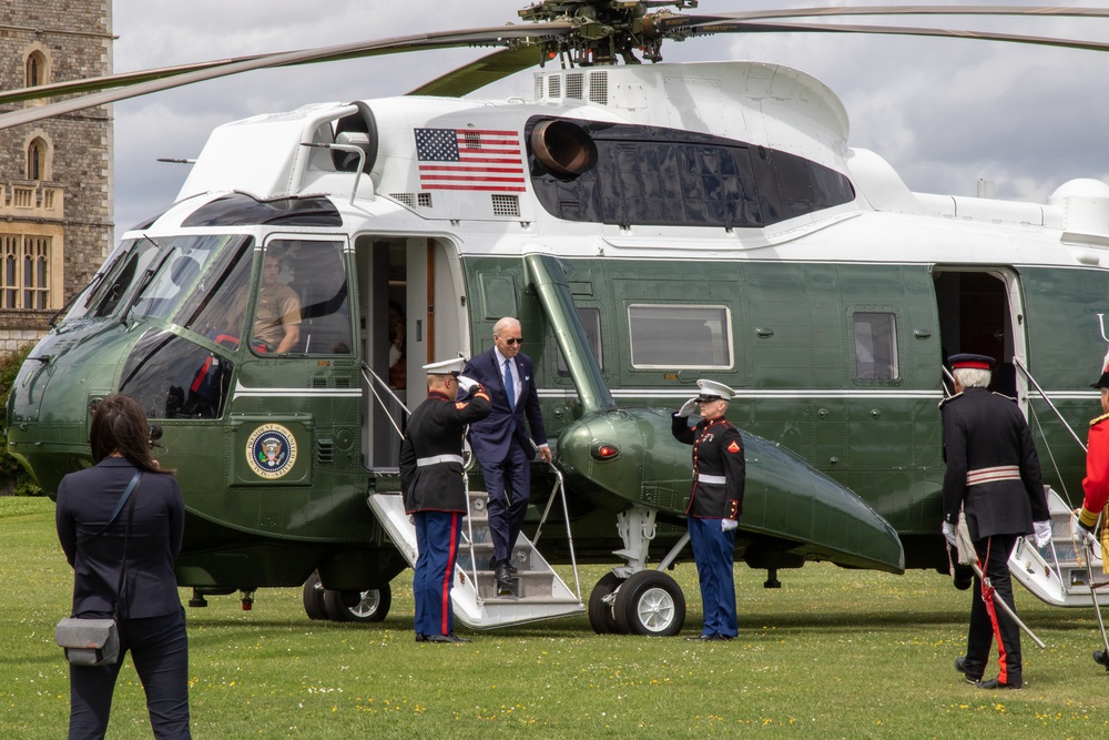 3rd Combat Aviation Brigade Supports U.S. President Joe Biden