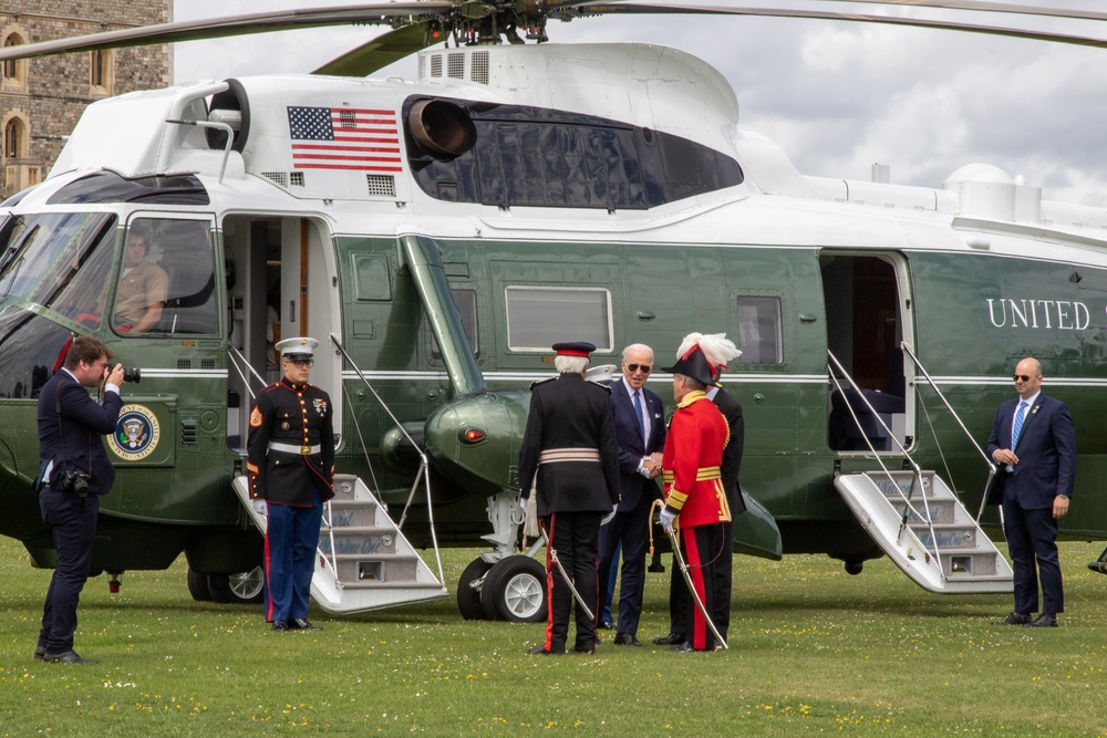 3rd Combat Aviation Brigade Supports U.S. President Joe Biden