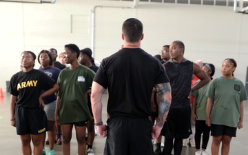 Be My Guest: Recruits Bring Guests to RSP Drill