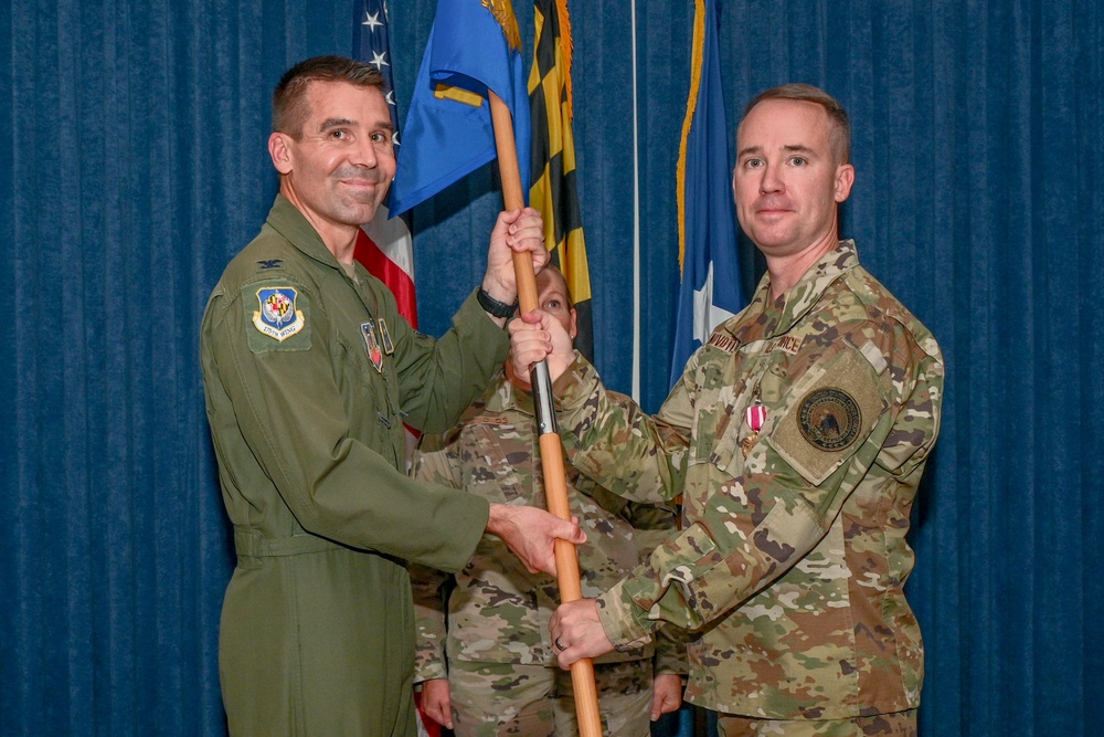 175th Wing welcomes new cyber group commander