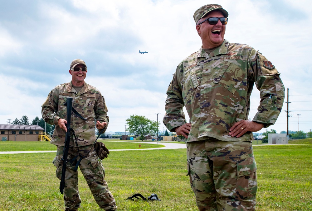 Ohio National Guard senior leaders visit the 121st