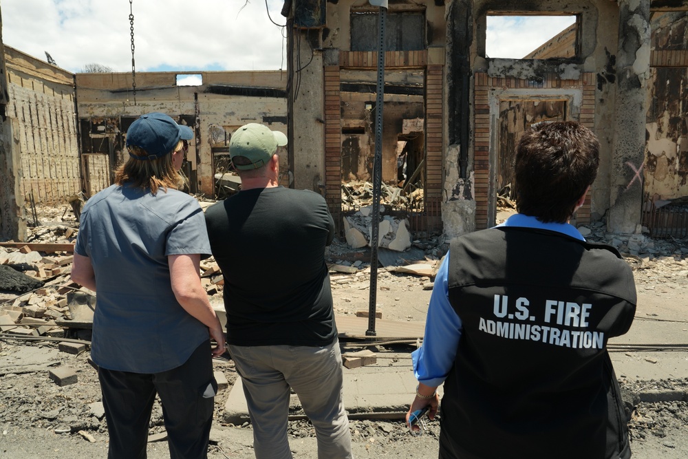 FEMA Administrator Tours Wildfire Damage