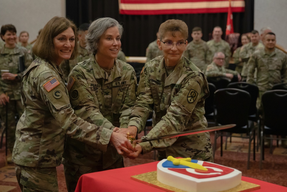 451st ESC assumption of command ceremony