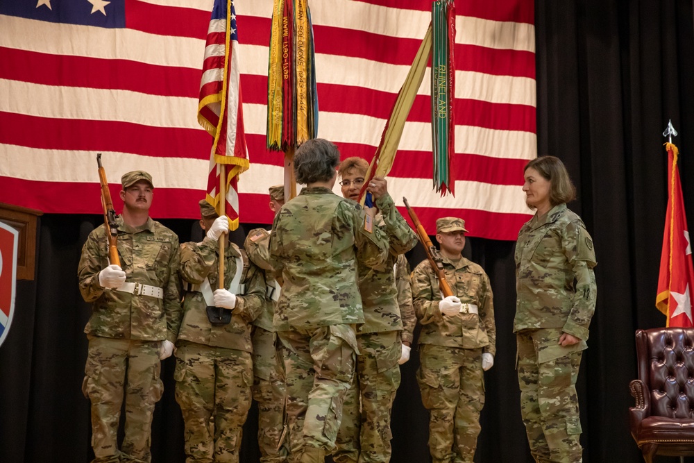 451st ESC assumption of command ceremony