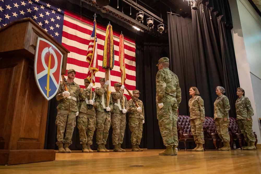 451st ESC assumption of command ceremony