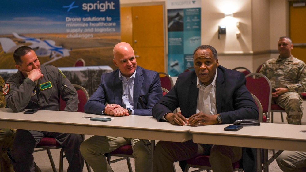 Lt. Gen. (Ret.) Michael Williamson, Sr. VP Global Business Development and Strategy, Lockheed, Visits Northern Strike 2023