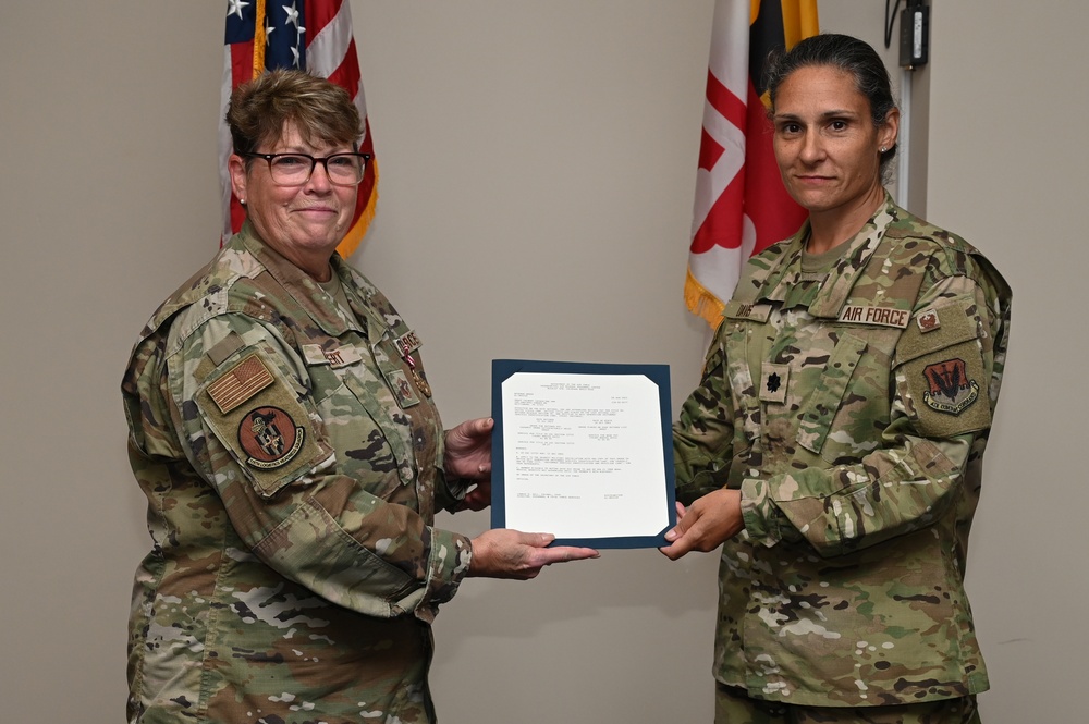 Senior Master Sgt. Jacqueline A. Talbert retirement