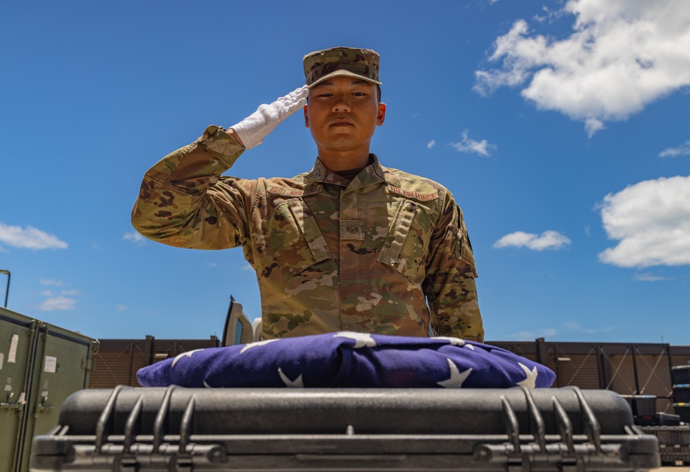 DPAA conducts Honorable Carry Ceremony