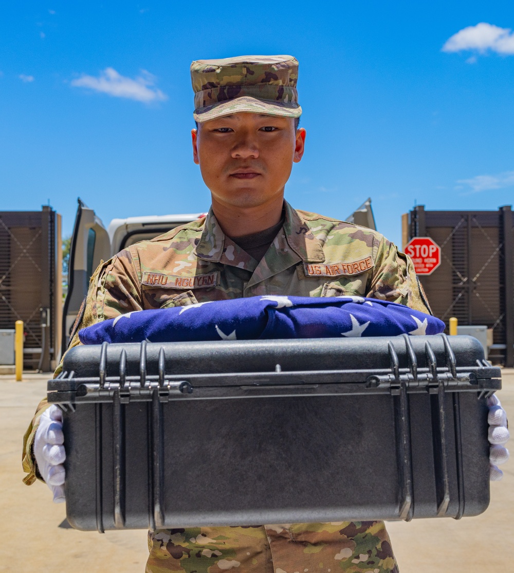 DPAA conducts Honorable Carry Ceremony