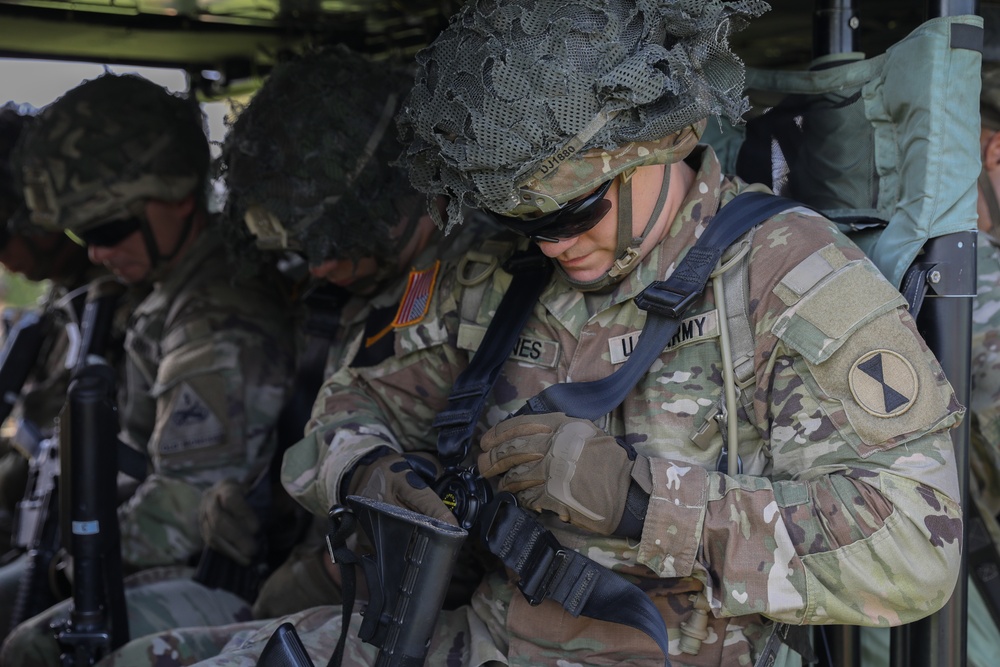 U.S. Army Forces Command Best Squad Competition 2023 Training Day 3