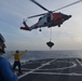 Coast Guard Cutter Resolute conducts helicopter operations underway