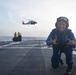 Coast Guard Cutter Resolute conducts helicopter operations underway