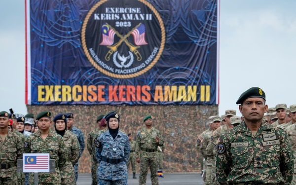 Keris Aman 23 Opening Ceremony