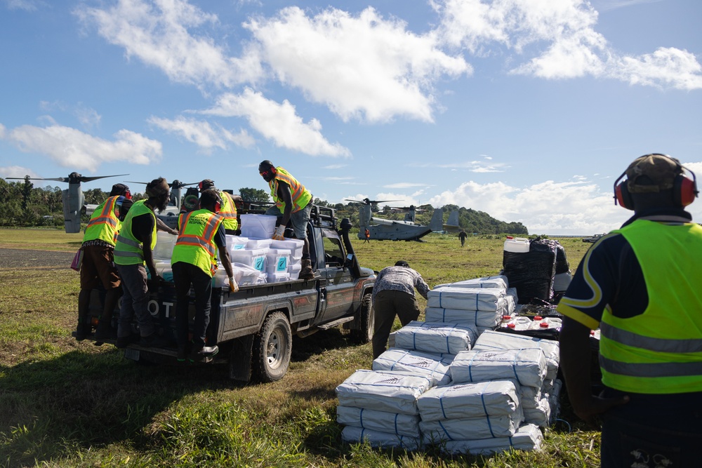 31st MEU: supports humanitarian assistance, disaster relief in Bougainville