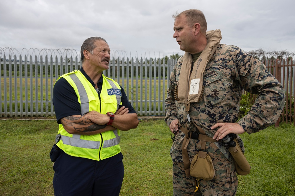 31st MEU Marines Aid Displaced Bougainville Villagers