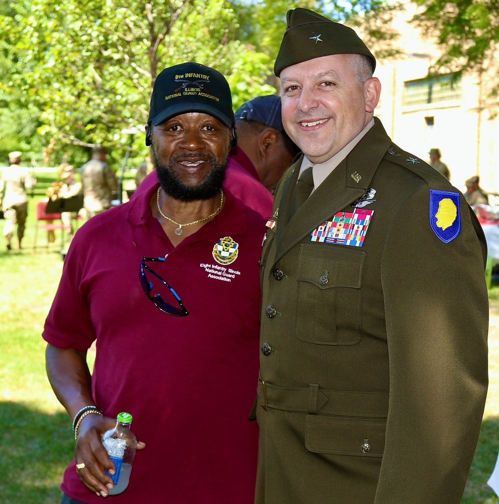 125 Years after Illinois National Guard's 8th Infantry First Deployed, Its Association Awards Scholarships to Local Youth