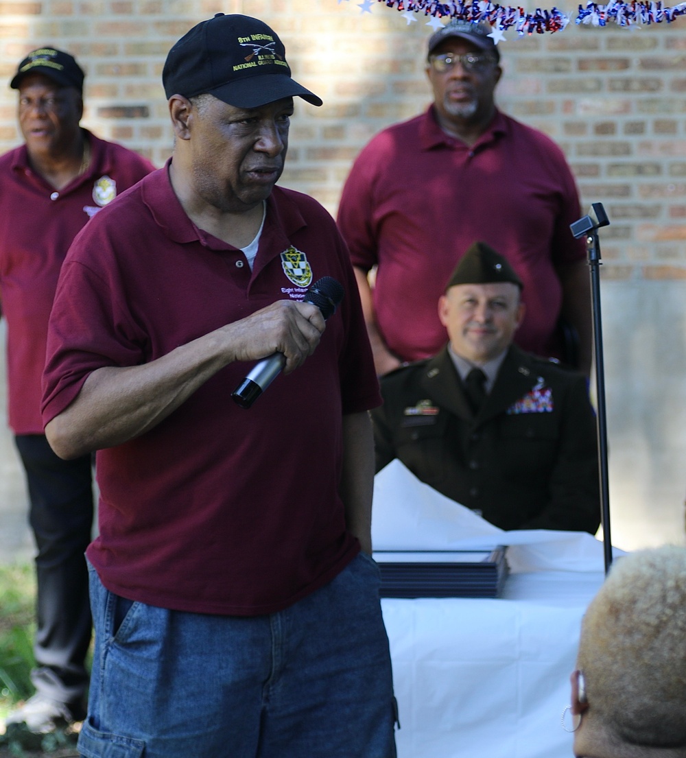 125 Years after Illinois National Guard's 8th Infantry First Deployed, Its Association Awards Scholarships to Local Youth