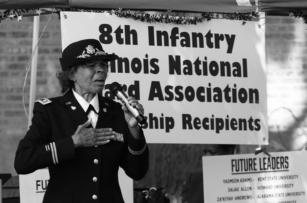 125 Years after Illinois National Guard's 8th Infantry First Deployed, Its Association Awards Scholarships to Local Youth