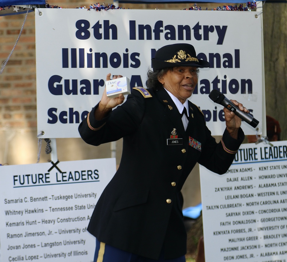 125 Years after Illinois National Guard's 8th Infantry First Deployed, Its Association Awards Scholarships to Local Youth