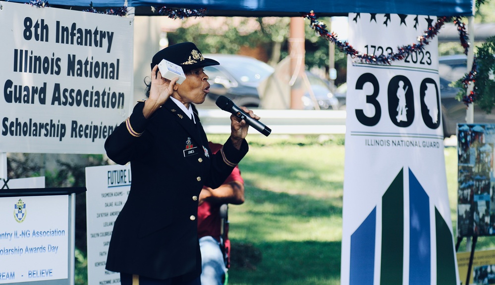 125 Years after Illinois National Guard's 8th Infantry First Deployed, Its Association Awards Scholarships to Local Youth