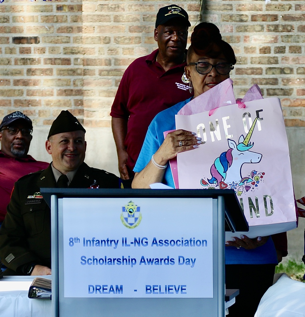 125 Years after Illinois National Guard's 8th Infantry First Deployed, Its Association Awards Scholarships to Local Youth