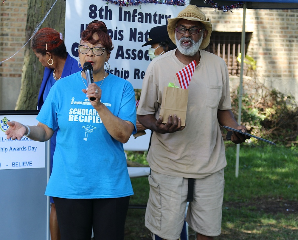 125 Years after Illinois National Guard's 8th Infantry First Deployed, Its Association Awards Scholarships to Local Youth