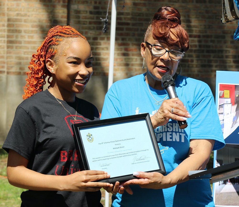 125 Years after Illinois National Guard's 8th Infantry First Deployed, Its Association Awards Scholarships to Local Youth