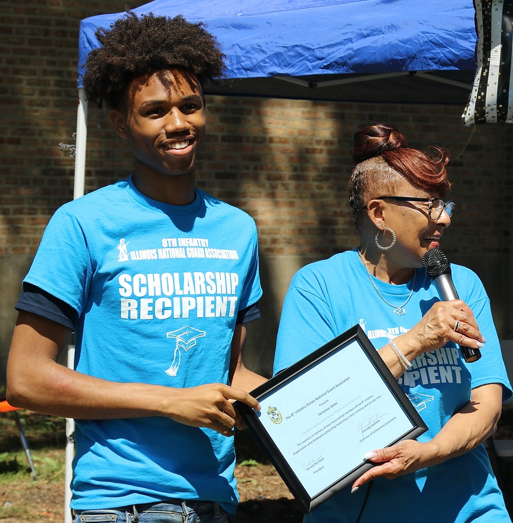 125 Years after Illinois National Guard's 8th Infantry First Deployed, Its Association Awards Scholarships to Local Youth