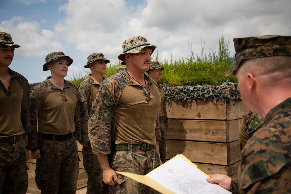 U.S. Marine meritoriously promoted on deployment