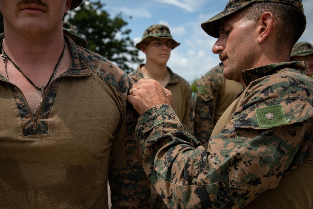 U.S. Marine meritoriously promoted on deployment