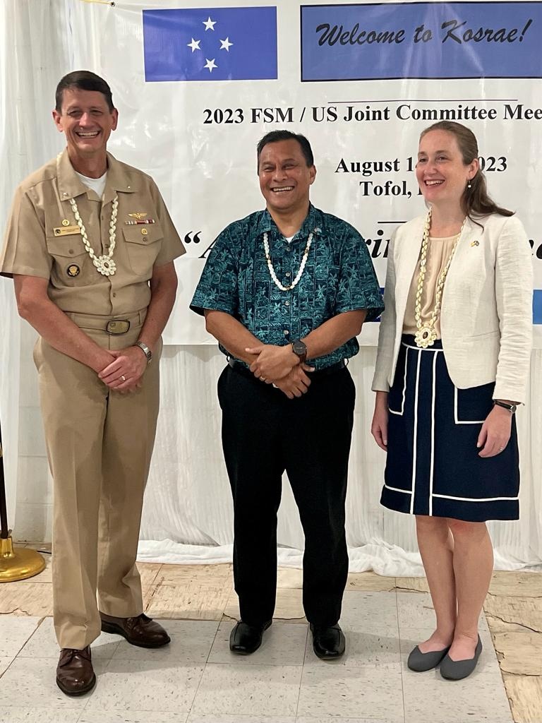 U.S. and FSM Convene Joint Committee Meeting in Kosrae