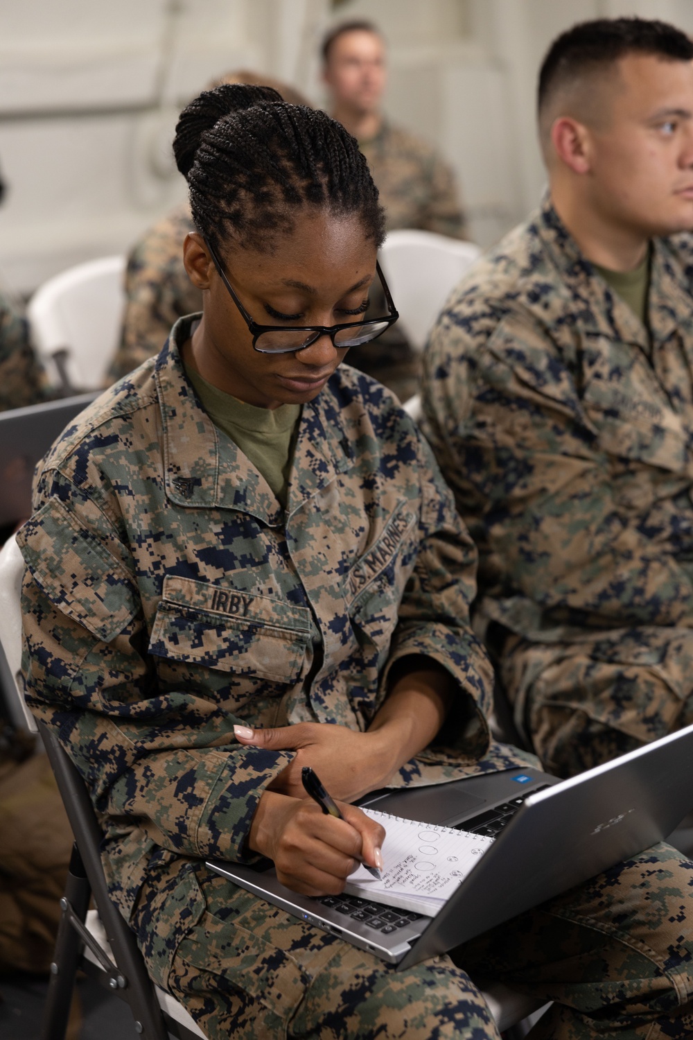 Corporal's Course Aboard The USS Greenbay