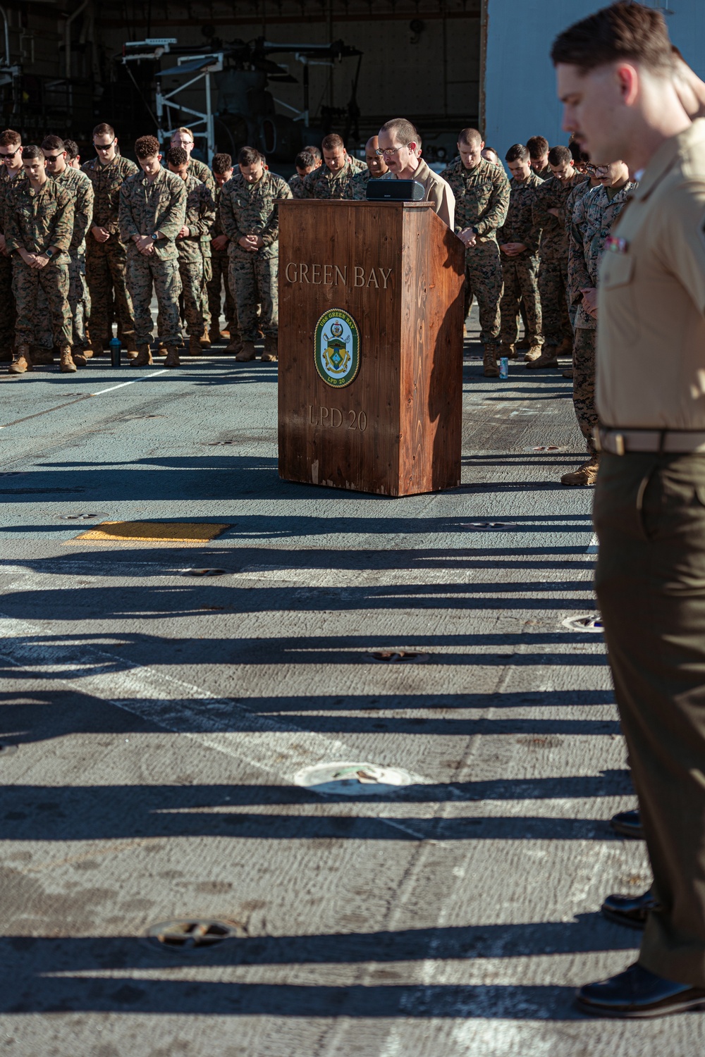 Corporal’s Course Graduation aboard USS Green Bay