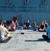 USS Mount Whitney Yoga Class