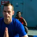 USS Mount Whitney Yoga Class